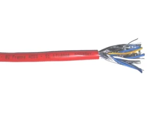 cable firealarm 1 paire awg20 rouge/50