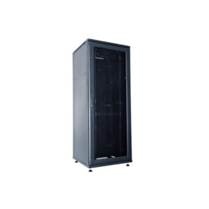 armoire informatique 19" avec porte ventilée