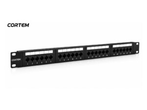 Panneau de brassage CAT6 24 ports CORTEM