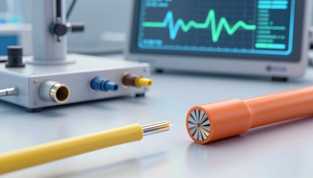 Caractéristiques techniques fibre optique