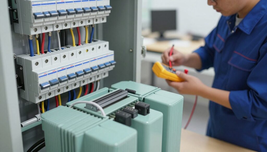 Courant faible installation électrique